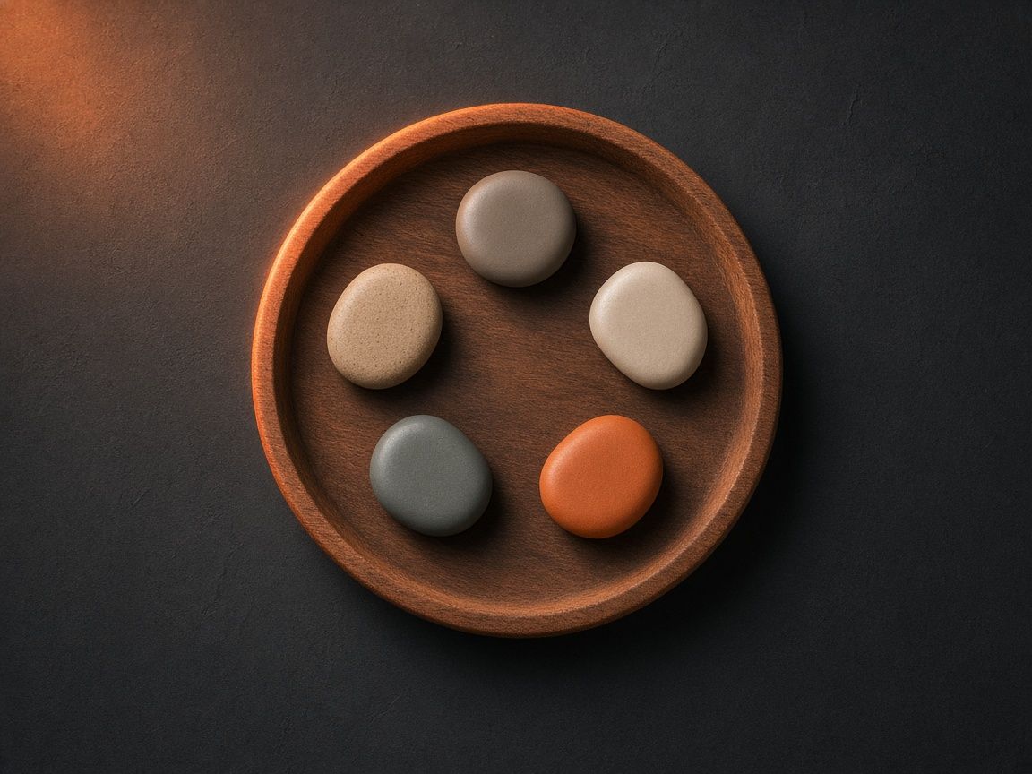 Illustrative growth loop — tokens arranged in a circle on a dark surface.